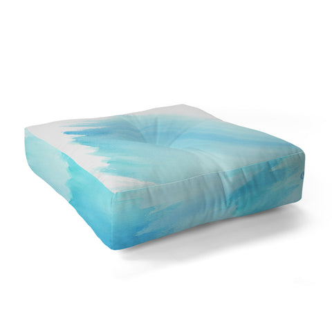 Wonder Forest Sky to Sea Floor Pillow Square