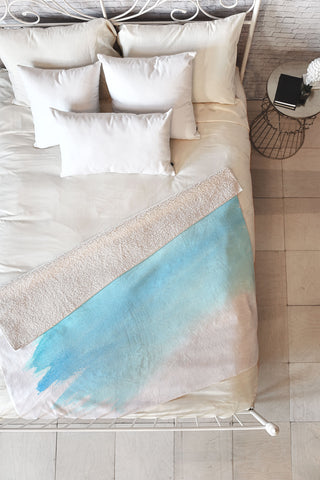 Wonder Forest Sky to Sea Fleece Throw Blanket