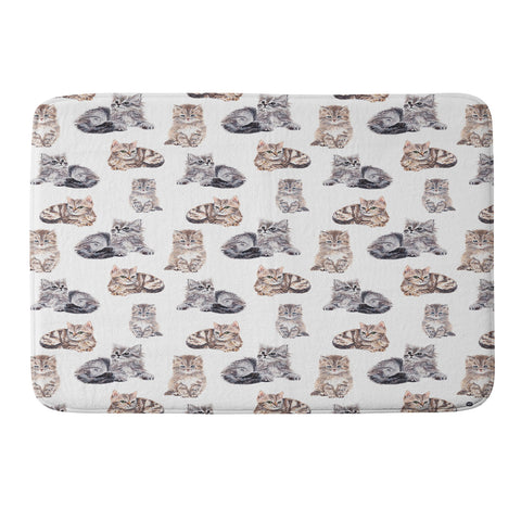 Wonder Forest Smitten Kittens Memory Foam Bath Mat