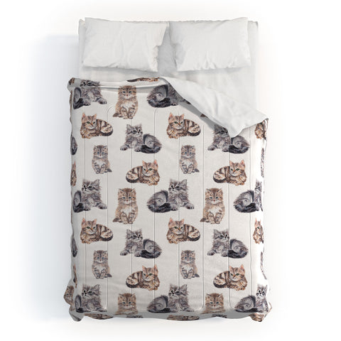 Wonder Forest Smitten Kittens Comforter
