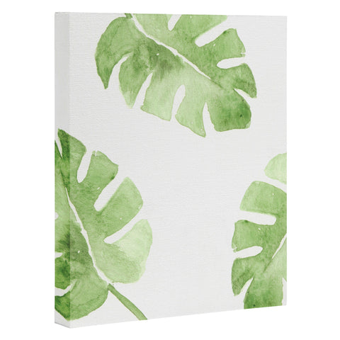 Wonder Forest Split Leaf Art Canvas