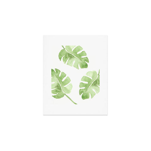 Wonder Forest Split Leaf Art Print