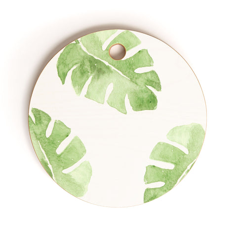 Wonder Forest Split Leaf Cutting Board Round