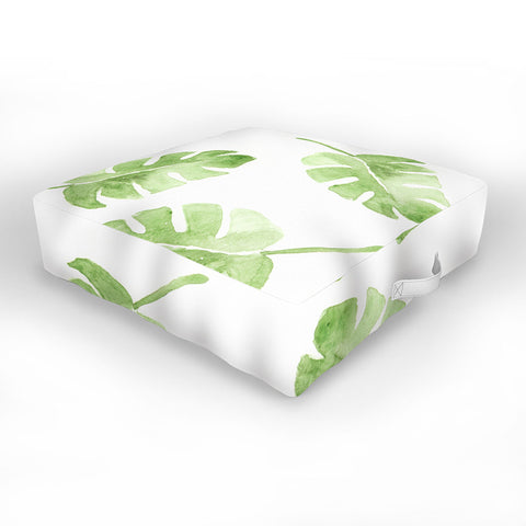 Wonder Forest Split Leaf Outdoor Floor Cushion