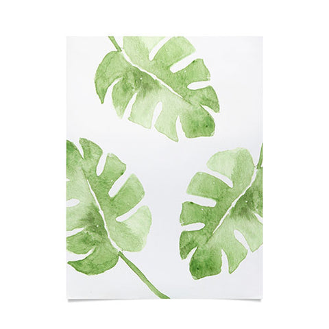 Wonder Forest Split Leaf Poster