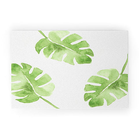 Wonder Forest Split Leaf Welcome Mat