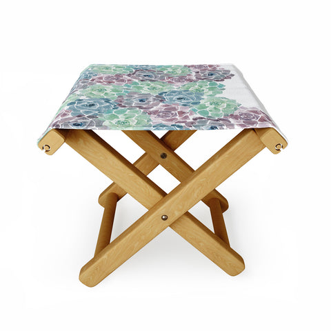 Wonder Forest Sweet Succulents Folding Stool