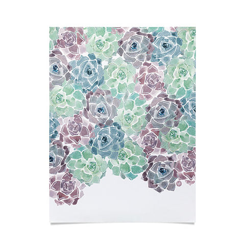 Wonder Forest Sweet Succulents Poster