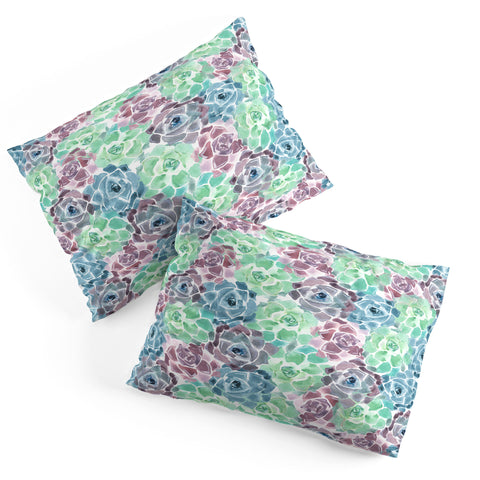 Wonder Forest Sweet Succulents Pillow Shams