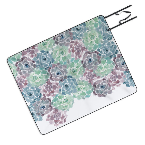 Wonder Forest Sweet Succulents Picnic Blanket