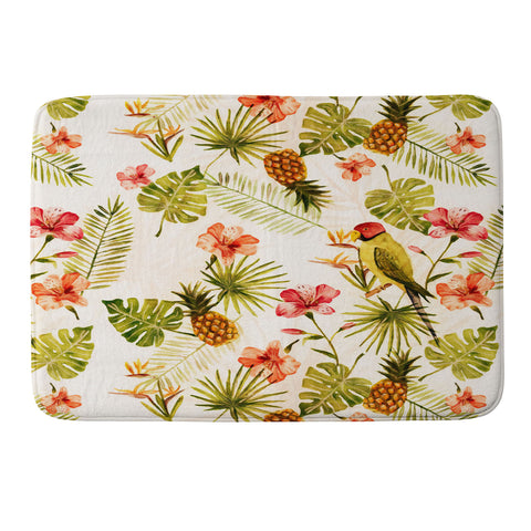 Wonder Forest Totally Tropical Memory Foam Bath Mat