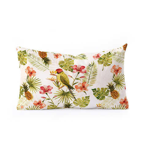 Wonder Forest Totally Tropical Oblong Throw Pillow