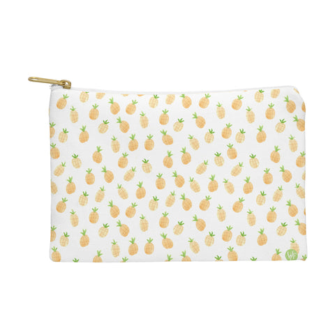 Wonder Forest Watercolor Pineapples Pouch