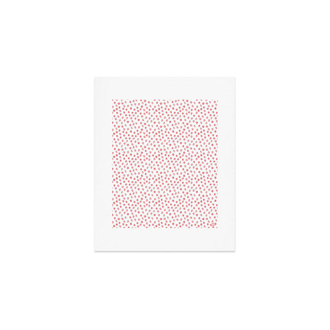 Wonder Forest Watercolour Strawberries Art Print