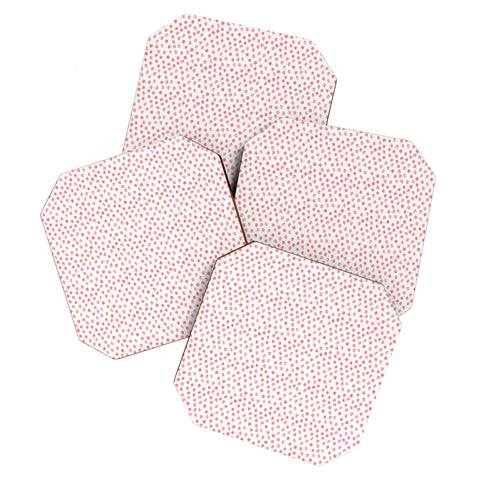 Wonder Forest Watercolour Strawberries Coaster Set