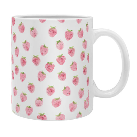 Wonder Forest Watercolour Strawberries Coffee Mug