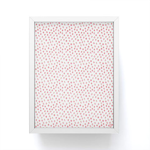 Wonder Forest Watercolour Strawberries Framed Mini Art Print