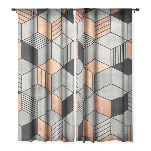 Zoltan Ratko Concrete and Copper Cubes 2 Sheer Non Repeat