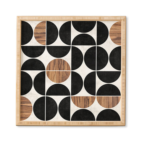 Zoltan Ratko MidCentury Modern Pattern No1 Framed Wall Art