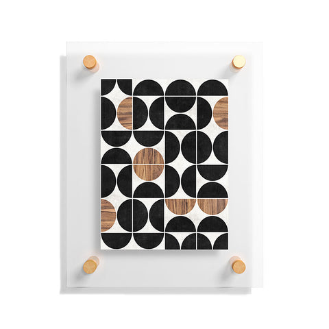 Zoltan Ratko MidCentury Modern Pattern No1 Floating Acrylic Print