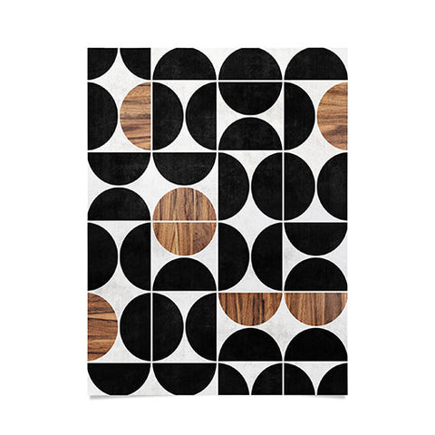 Zoltan Ratko MidCentury Modern Pattern No1 Poster