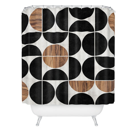 Zoltan Ratko MidCentury Modern Pattern No1 Shower Curtain