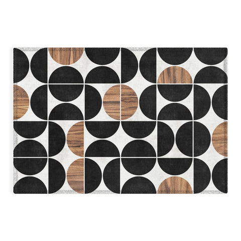 Zoltan Ratko MidCentury Modern Pattern No1 Outdoor Rug