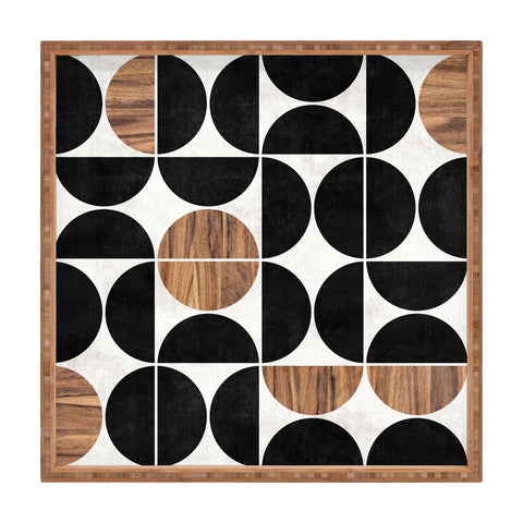 Zoltan Ratko MidCentury Modern Pattern No1 Square Tray