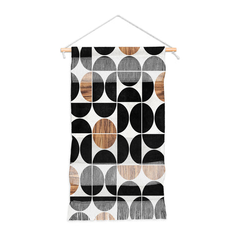 Zoltan Ratko MidCentury Modern Pattern No1 Wall Hanging Portrait