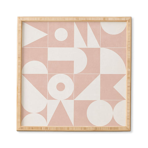 Zoltan Ratko My Favorite Geometric Pattern Framed Wall Art