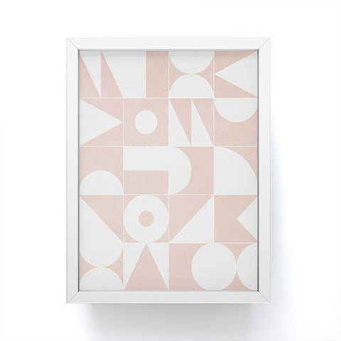 Zoltan Ratko My Favorite Geometric Pattern Framed Mini Art Print
