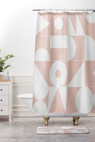 Zoltan Ratko My Favorite Geometric Pattern Shower Curtain And Mat