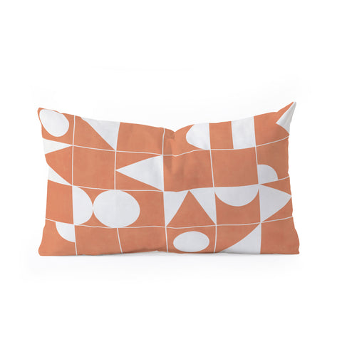 Zoltan Ratko My Favorite Geometric Patterns Oblong Throw Pillow