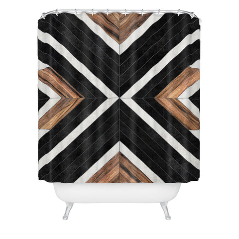 Zoltan Ratko Urban Tribal Pattern No1 Shower Curtain