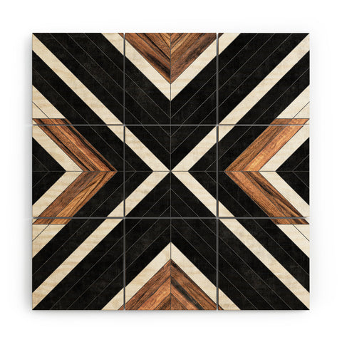Zoltan Ratko Urban Tribal Pattern No1 Wood Wall Mural