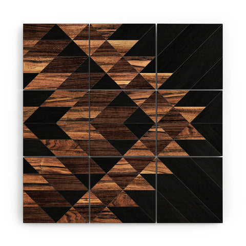 Zoltan Ratko Urban Tribal Pattern No11 Wood Wall Mural