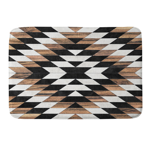 Zoltan Ratko Urban Tribal Pattern No13 Memory Foam Bath Mat