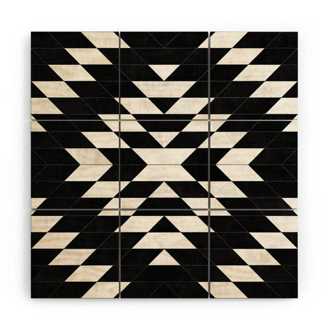 Zoltan Ratko Urban Tribal Pattern No14 Aztec Wood Wall Mural
