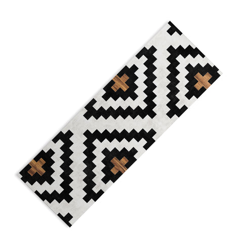 Zoltan Ratko Urban Tribal Pattern No16 Aztec Yoga Mat