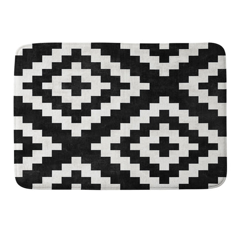 Zoltan Ratko Urban Tribal Pattern No17 Aztec Memory Foam Bath Mat