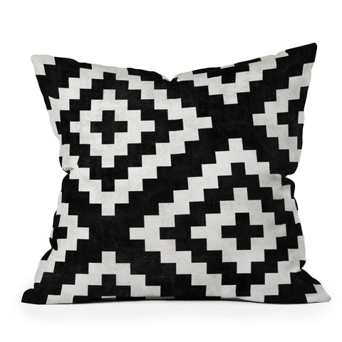 Zoltan Ratko Urban Tribal Pattern No17 Aztec Throw Pillow