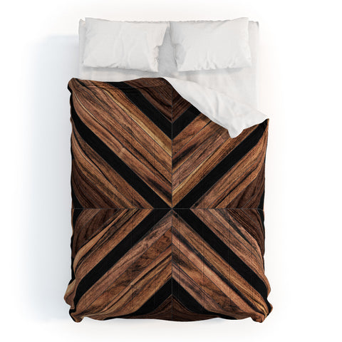 Zoltan Ratko Urban Tribal Pattern No3 Wood Comforter