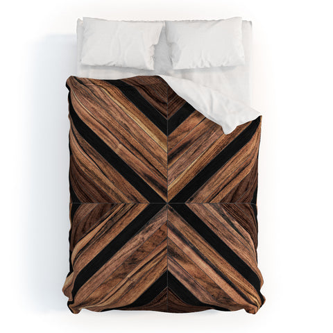 Zoltan Ratko Urban Tribal Pattern No3 Wood Duvet Cover