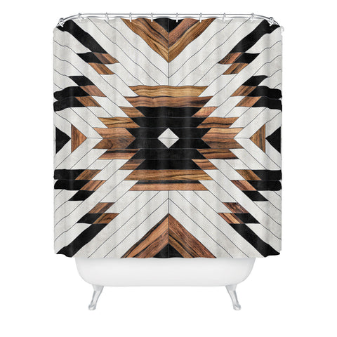 Zoltan Ratko Urban Tribal Pattern No5 Shower Curtain