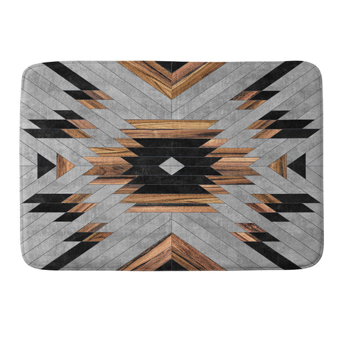 Zoltan Ratko Urban Tribal Pattern No6 Memory Foam Bath Mat