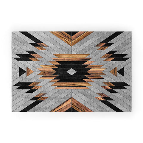 Zoltan Ratko Urban Tribal Pattern No6 Welcome Mat