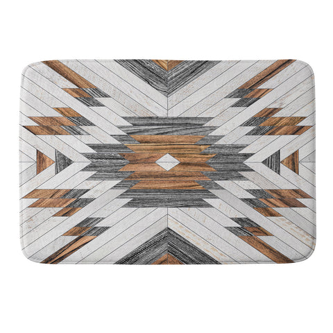 Zoltan Ratko Urban Tribal Pattern No8 Memory Foam Bath Mat
