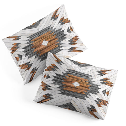 Zoltan Ratko Urban Tribal Pattern No8 Pillow Shams