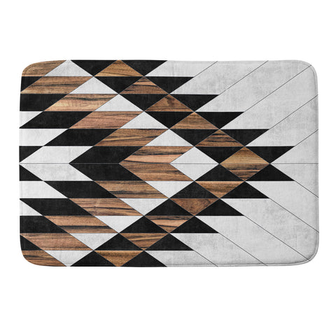 Zoltan Ratko Urban Tribal Pattern No9 Memory Foam Bath Mat