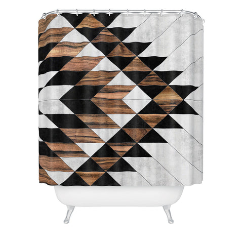 Zoltan Ratko Urban Tribal Pattern No9 Shower Curtain